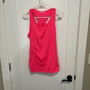 Women's Pink Athletic Tank Top